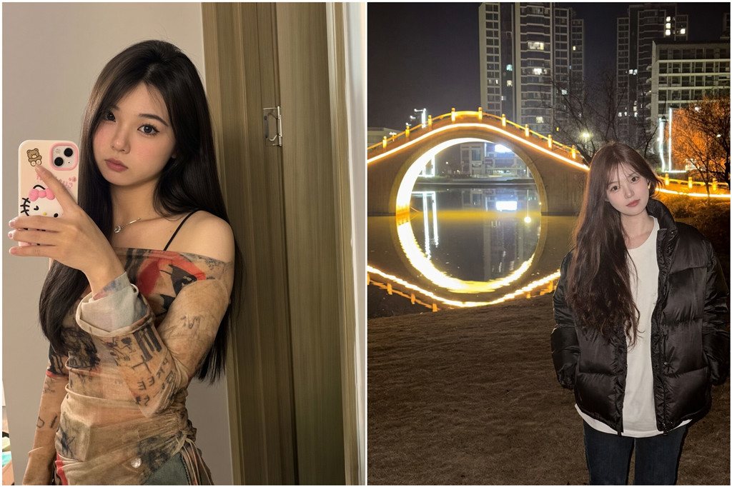 【原档泄密】长沙M属性小骚货被男友调教 格子裙配黑丝反骑链子被牵项圈加格子裙眼闭吞吐 被被干边舔假鸡巴